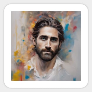 Jake Gyllenhaal`s face Sticker